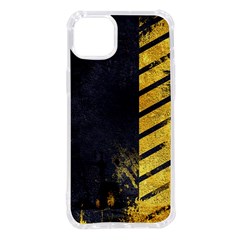 Grunge Lines Stone Textures, Background With Lines Iphone 14 Plus Tpu Uv Print Case by nateshop