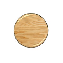 Light Wooden Texture, Wooden Light Brown Background Hat Clip Ball Marker (4 Pack) by nateshop