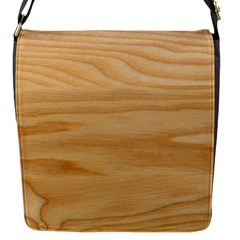 Light Wooden Texture, Wooden Light Brown Background Flap Closure Messenger Bag (s) by nateshop