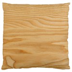 Light Wooden Texture, Wooden Light Brown Background Standard Premium Plush Fleece Cushion Case (One Side) Front