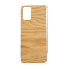 Light Wooden Texture, Wooden Light Brown Background Samsung Galaxy S20plus 6 7 Inch Tpu Uv Case by nateshop