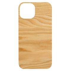 Light Wooden Texture, Wooden Light Brown Background Iphone 14 Black Uv Print Case by nateshop