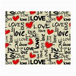 Love Abstract Background Love Textures Small Glasses Cloth Front