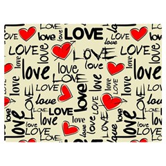 Love Abstract Background Love Textures Premium Plush Fleece Blanket (extra Small) by nateshop