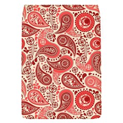 Paisley Red Ornament Texture Removable Flap Cover (s) by nateshop