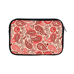 Paisley Red Ornament Texture Apple Ipad Mini Zipper Cases by nateshop