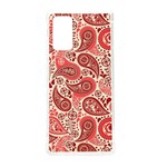 Paisley Red Ornament Texture Samsung Galaxy Note 20 TPU UV Case Front