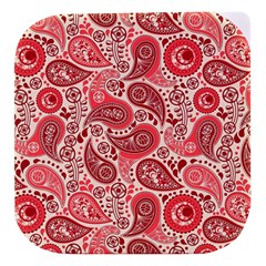 Paisley Red Ornament Texture Stacked Food Storage Container by nateshop