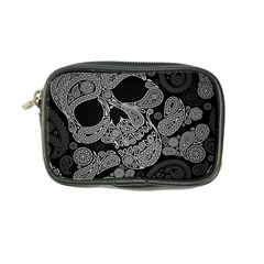 Paisley Skull, Abstract Art Coin Purse by nateshop