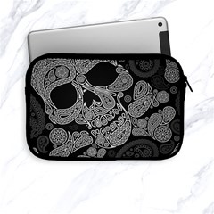 Paisley Skull, Abstract Art Apple Ipad Mini Zipper Cases by nateshop