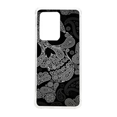 Paisley Skull, Abstract Art Samsung Galaxy S20 Ultra 6 9 Inch Tpu Uv Case by nateshop