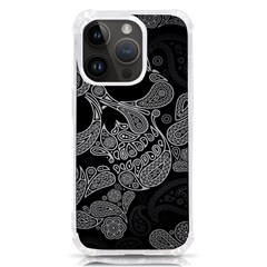 Paisley Skull, Abstract Art Iphone 14 Pro Tpu Uv Print Case by nateshop