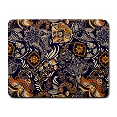 Paisley Texture, Floral Ornament Texture Small Mousepad by nateshop