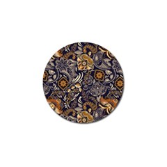 Paisley Texture, Floral Ornament Texture Golf Ball Marker (4 Pack) by nateshop