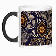 Paisley Texture, Floral Ornament Texture Morph Mug by nateshop