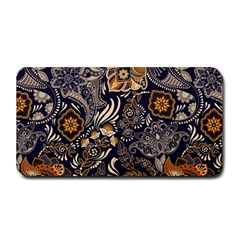 Paisley Texture, Floral Ornament Texture Medium Bar Mat by nateshop