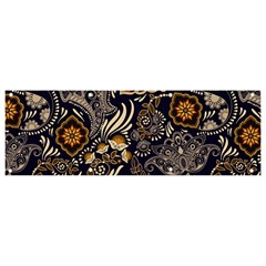 Paisley Texture, Floral Ornament Texture Banner And Sign 9  X 3  by nateshop