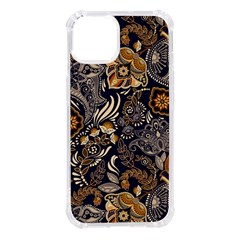 Paisley Texture, Floral Ornament Texture Iphone 14 Tpu Uv Print Case by nateshop