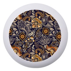 Paisley Texture, Floral Ornament Texture Dento Box With Mirror by nateshop