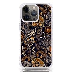 Paisley Texture, Floral Ornament Texture Iphone 13 Pro Tpu Uv Print Case by nateshop