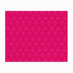 Pink Pattern, Abstract, Background, Bright Small Glasses Cloth by nateshop