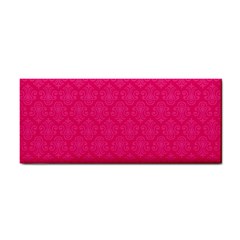 Pink Pattern, Abstract, Background, Bright Hand Towel by nateshop