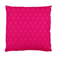 Pink Pattern, Abstract, Background, Bright Standard Cushion Case (one Side) by nateshop