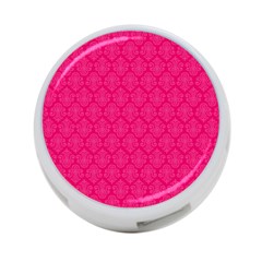 Pink Pattern, Abstract, Background, Bright 4-port Usb Hub (two Sides) by nateshop