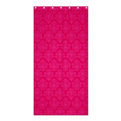 Pink Pattern, Abstract, Background, Bright Shower Curtain 36  X 72  (stall)  by nateshop