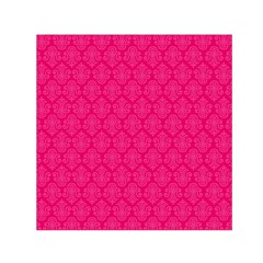 Pink Pattern, Abstract, Background, Bright Square Satin Scarf (30  X 30 ) by nateshop