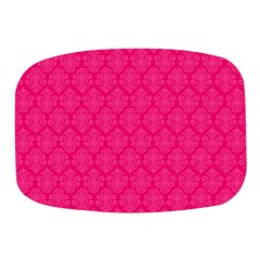 Pink Pattern, Abstract, Background, Bright Mini Square Pill Box by nateshop