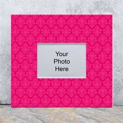 Pink Pattern, Abstract, Background, Bright White Wall Photo Frame 5  X 7  by nateshop