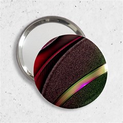 Circle Colorful Shine Line Pattern Geometric 2 25  Handbag Mirrors by Proyonanggan