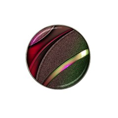 Circle Colorful Shine Line Pattern Geometric Hat Clip Ball Marker (4 Pack) by Proyonanggan