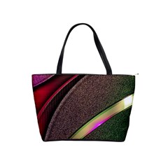 Circle Colorful Shine Line Pattern Geometric Classic Shoulder Handbag by Proyonanggan