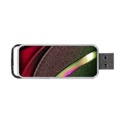 Circle Colorful Shine Line Pattern Geometric Portable Usb Flash (one Side) by Proyonanggan