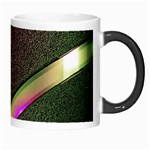 Pattern Texture Leaves Morph Mug Right