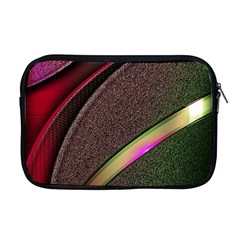 Circle Colorful Shine Line Pattern Geometric Apple Macbook Pro 17  Zipper Case by Proyonanggan