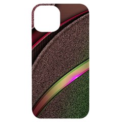 Circle Colorful Shine Line Pattern Geometric Iphone 14 Black Uv Print Case by Proyonanggan