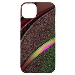 Circle Colorful Shine Line Pattern Geometric Iphone 14 Plus Black Uv Print Case by Proyonanggan