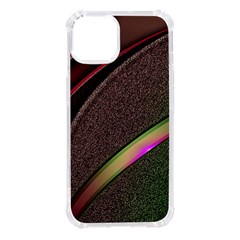 Circle Colorful Shine Line Pattern Geometric Iphone 14 Tpu Uv Print Case by Proyonanggan