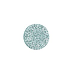 Round Ornament Texture 1  Mini Magnets by nateshop