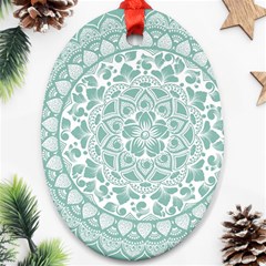 Round Ornament Texture Ornament (oval) by nateshop