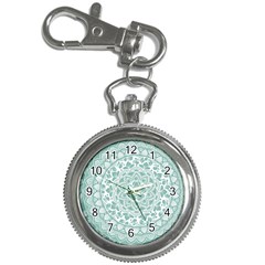 Round Ornament Texture Key Chain Watches by nateshop