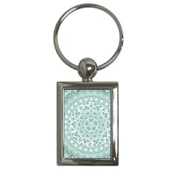 Round Ornament Texture Key Chain (rectangle) by nateshop