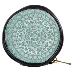 Round Ornament Texture Mini Makeup Bag by nateshop