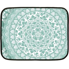 Round Ornament Texture Two Sides Fleece Blanket (mini) by nateshop