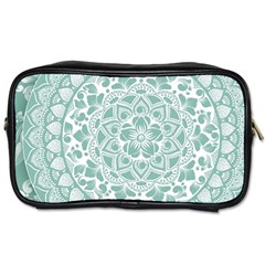 Round Ornament Texture Toiletries Bag (one Side)