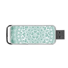 Round Ornament Texture Portable Usb Flash (one Side) by nateshop