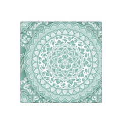 Round Ornament Texture Satin Bandana Scarf 22  X 22  by nateshop